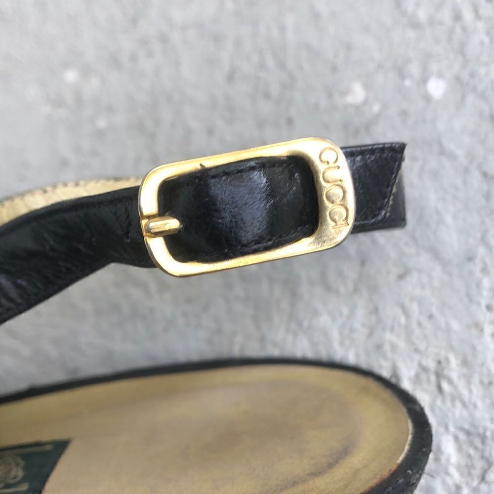 Gucci peep toe slingback s - Picture 10 of 10